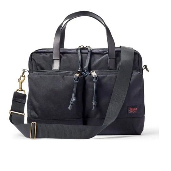 Filson Briefcase Navy - Picture 1 of 4